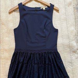 Miami navy blue sleeveless dress